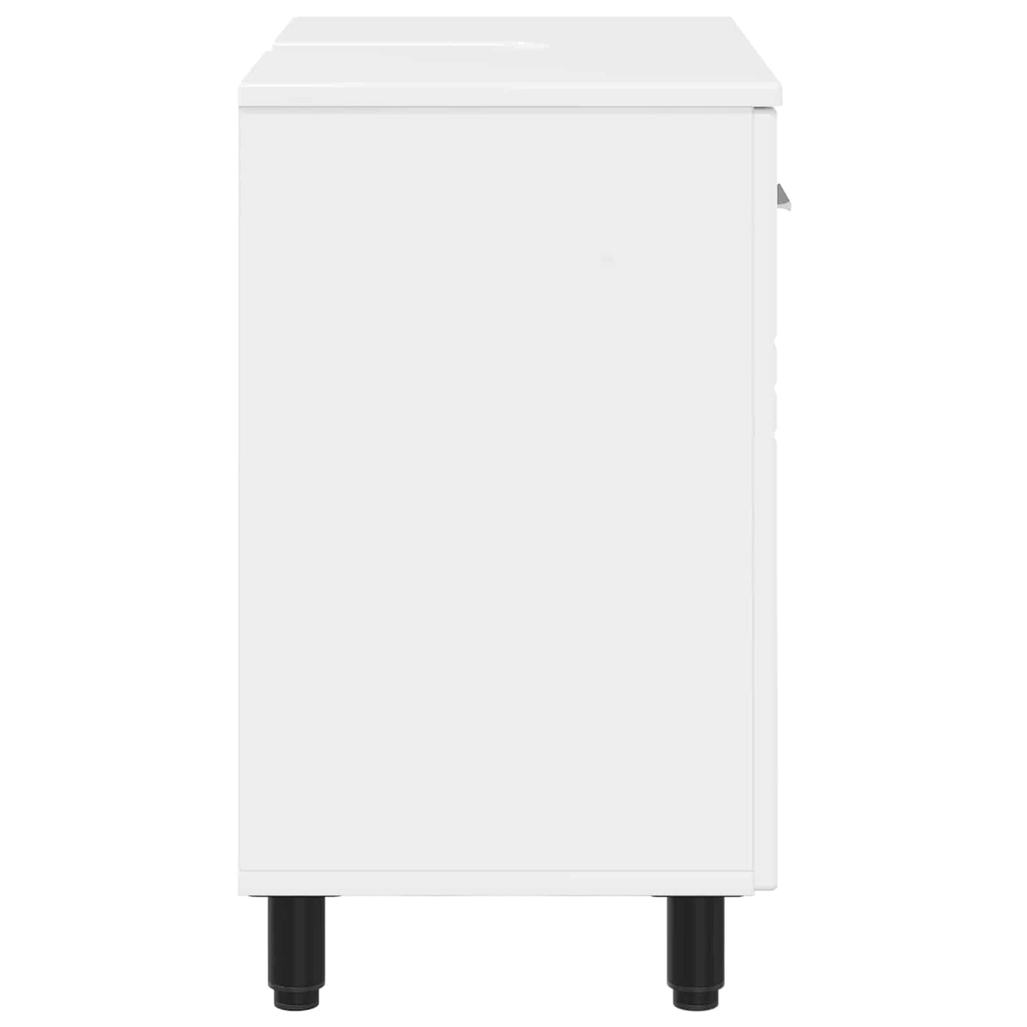 vidaXL Έπιπλο μπάνιου Γυαλιστερό Λευκό 60 x 35 x 60 εκ.