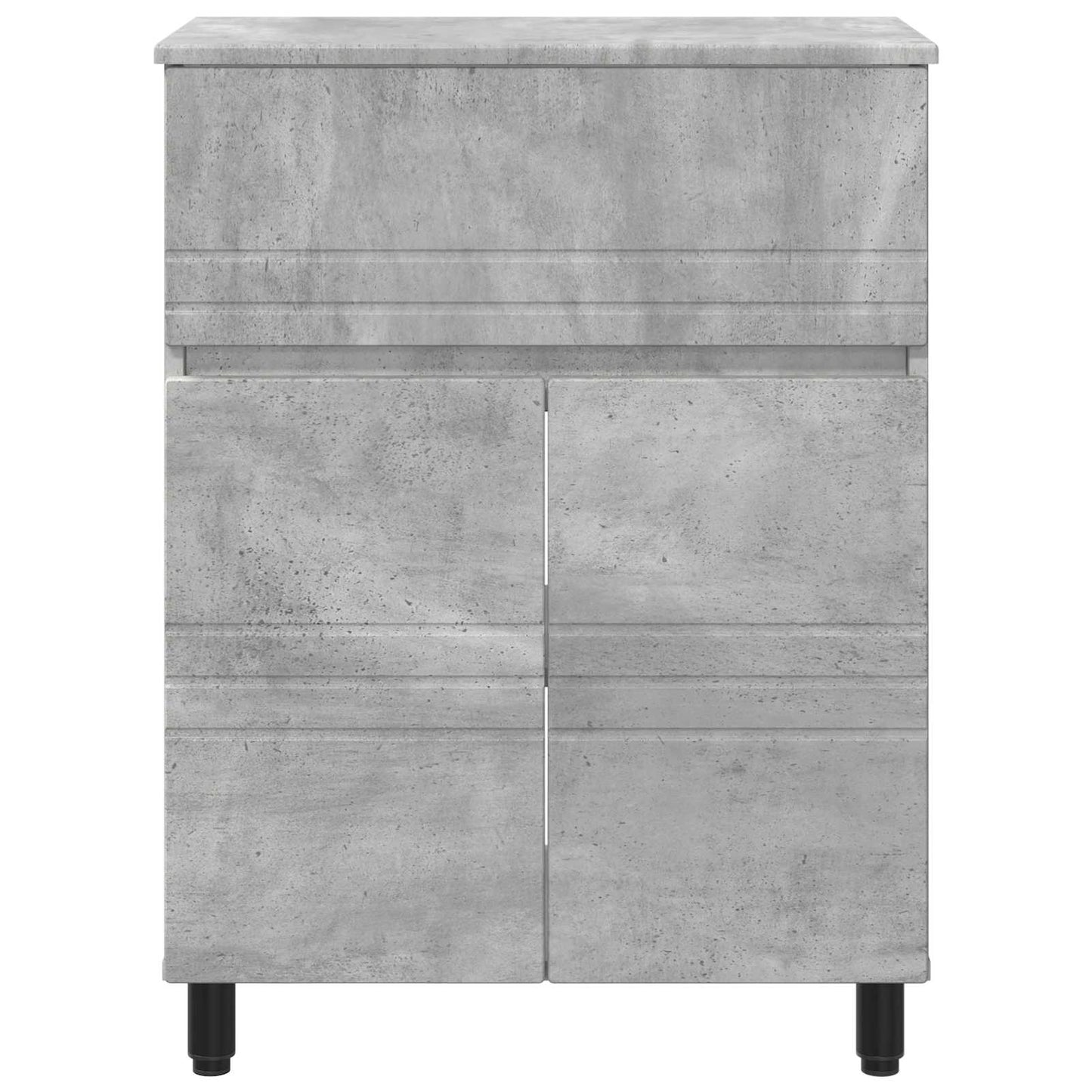 vidaXL Έπιπλο μπάνιου Γκρι Σκυροδέματος 60 x 35 x 80 εκ