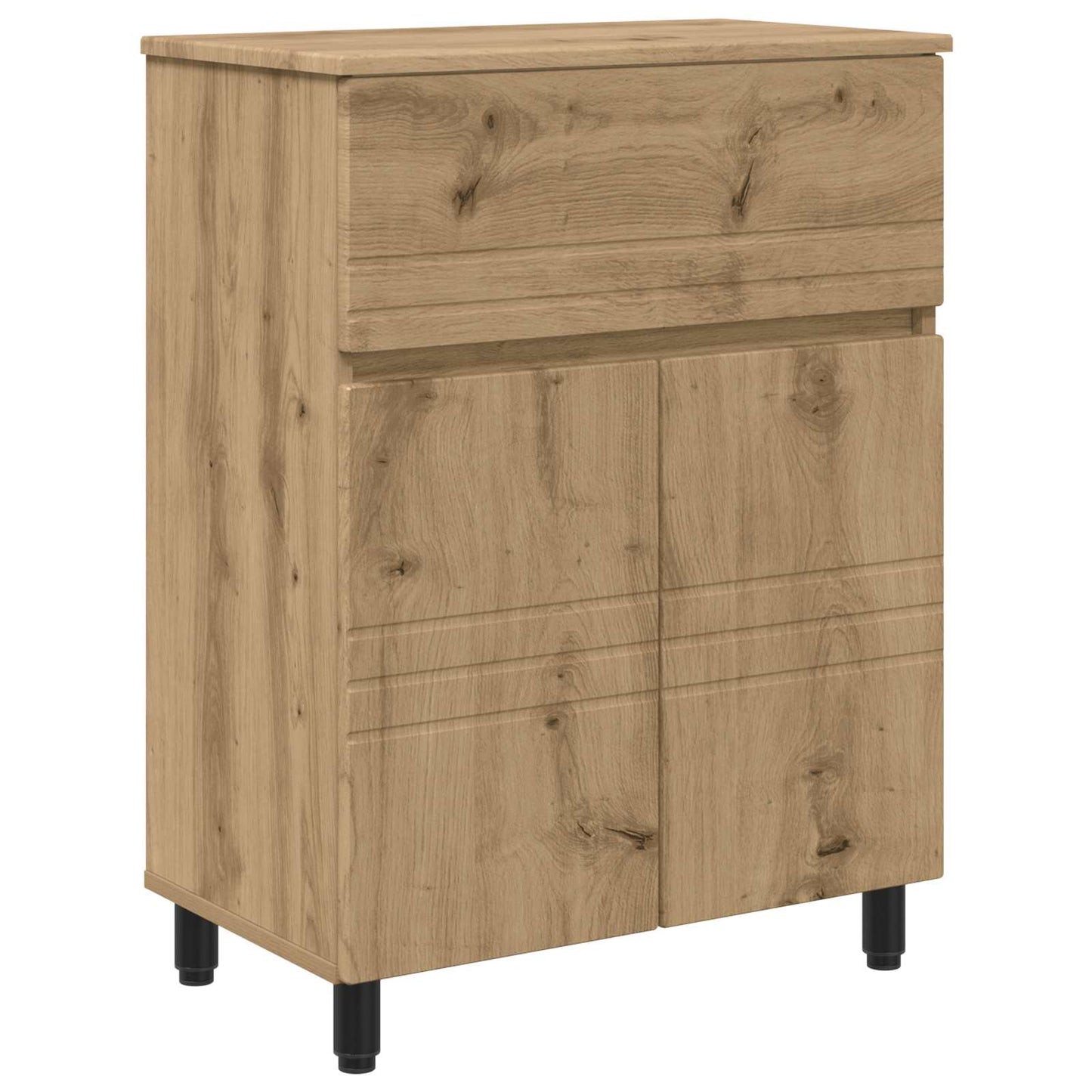 vidaXL Έπιπλο μπάνιου Artisan Δρυς 60 x 35 x 80 εκ Επεξεργασμένο Ξύλο