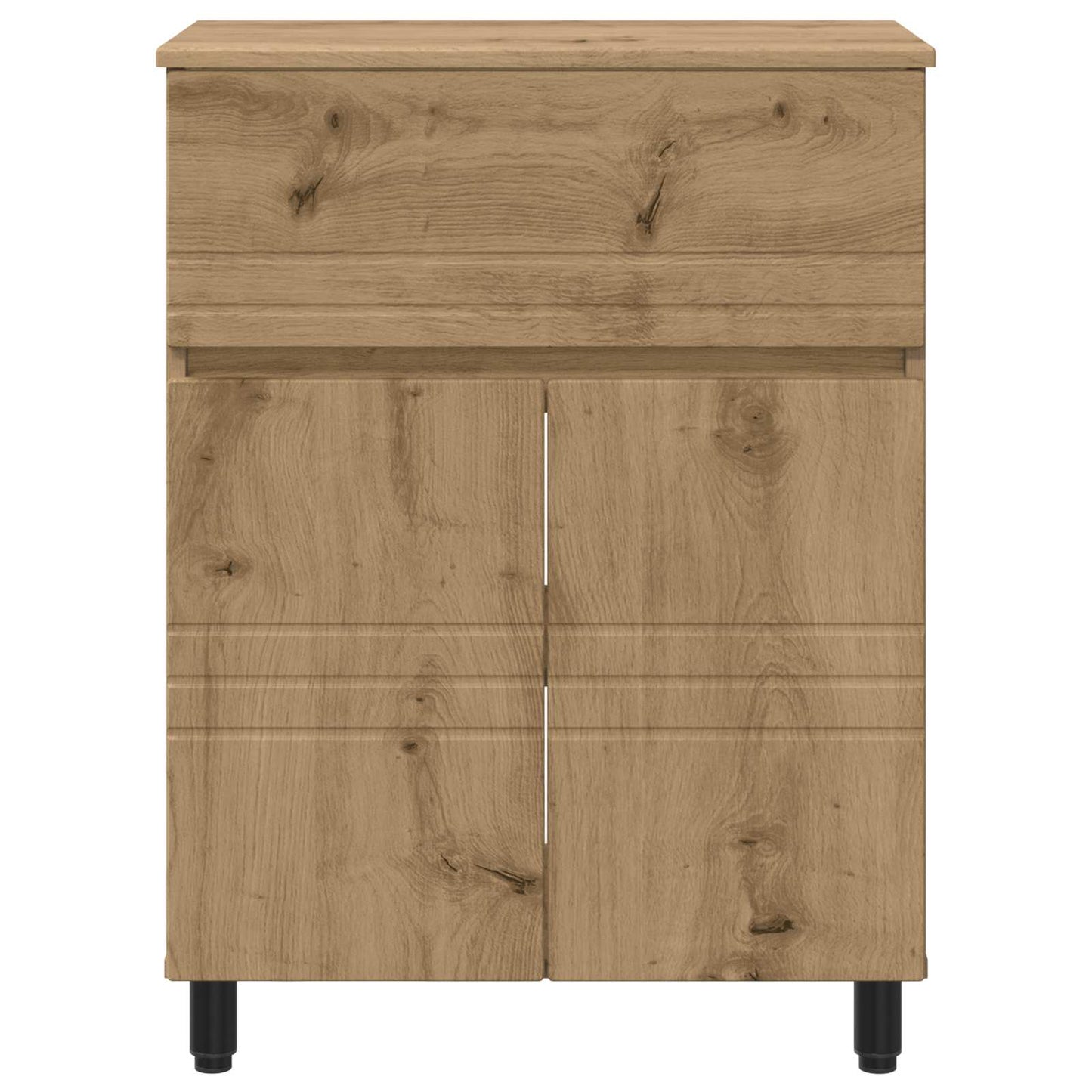 vidaXL Έπιπλο μπάνιου Artisan Δρυς 60 x 35 x 80 εκ Επεξεργασμένο Ξύλο