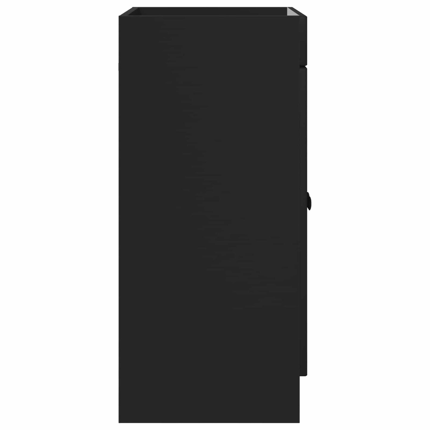 vidaXL Ντουλάπι κάτω από τον νιπτήρα Μαύρο 78,5 x 37,5 x 81 εκ