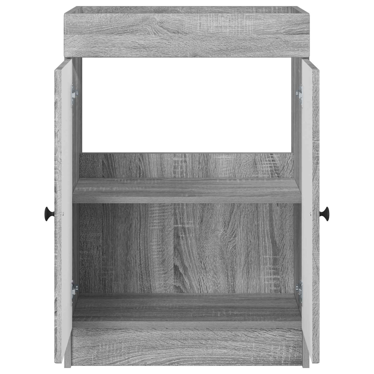 vidaXL Ντουλάπι κάτω από τον νιπτήρα Γκρι Sonoma 78,5 x 37,5 x 81 εκ