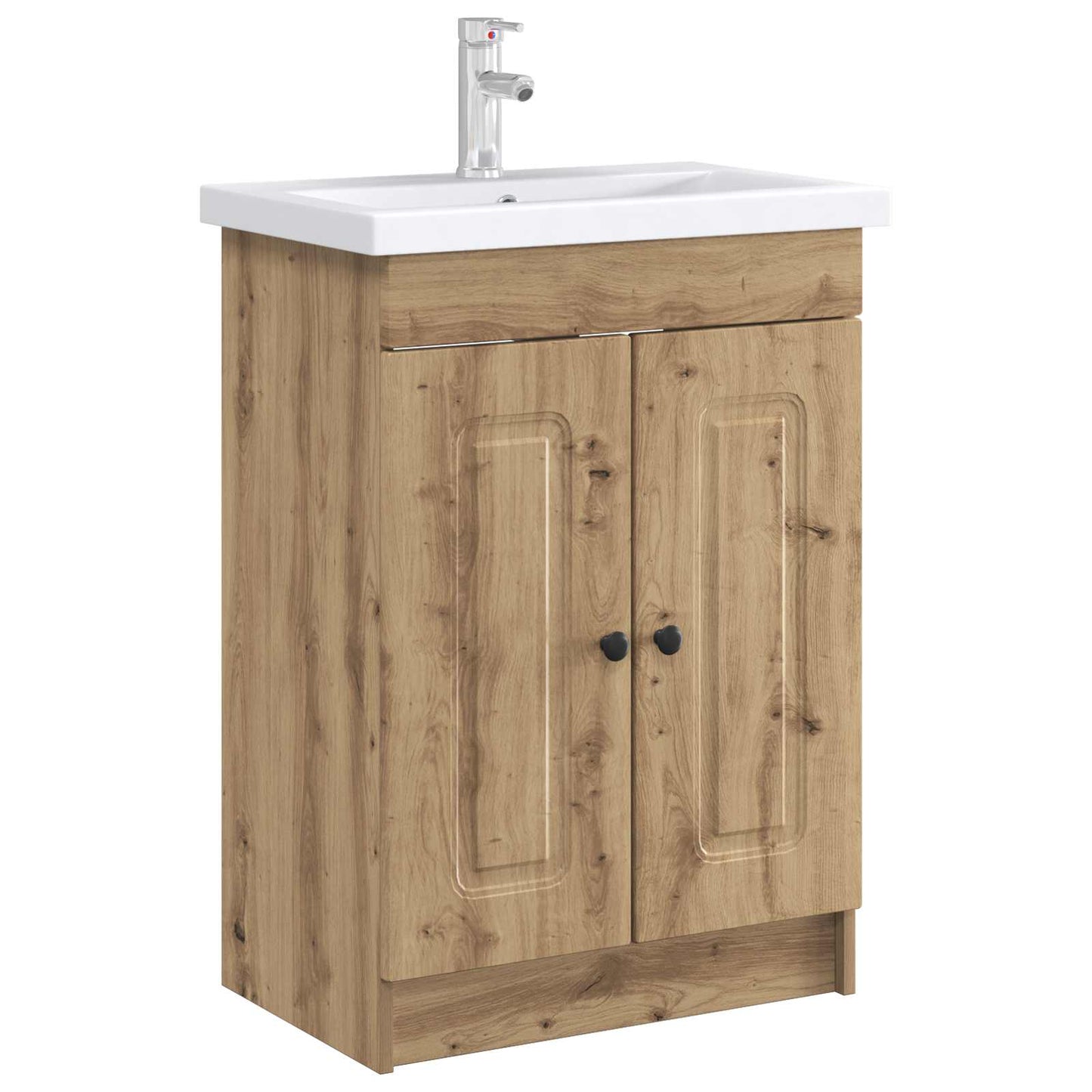 vidaXL Ντουλάπι κάτω από τον νιπτήρα Artisan Δρυς 78,5 x 37,5 x 81 εκ