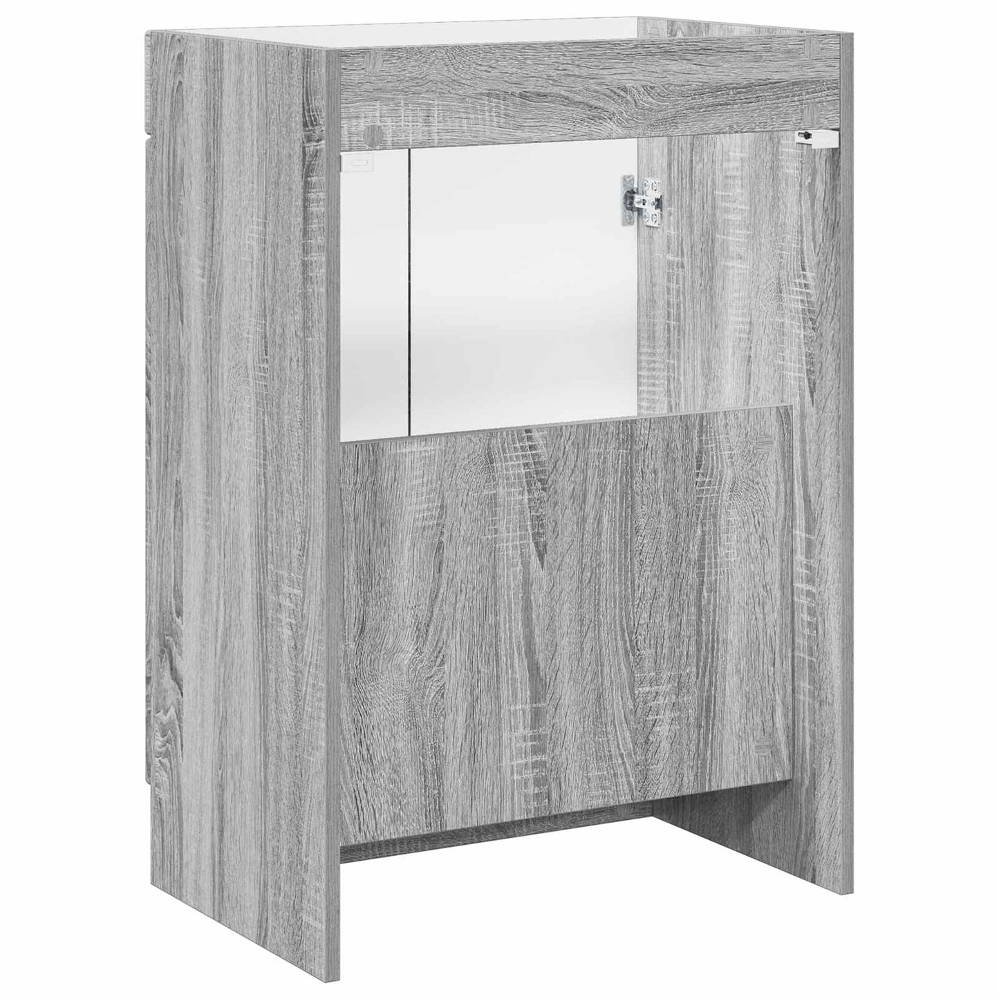 vidaXL Ντουλάπι κάτω από τον νιπτήρα Γκρι Sonoma 56 x 37,5 x 81 εκ