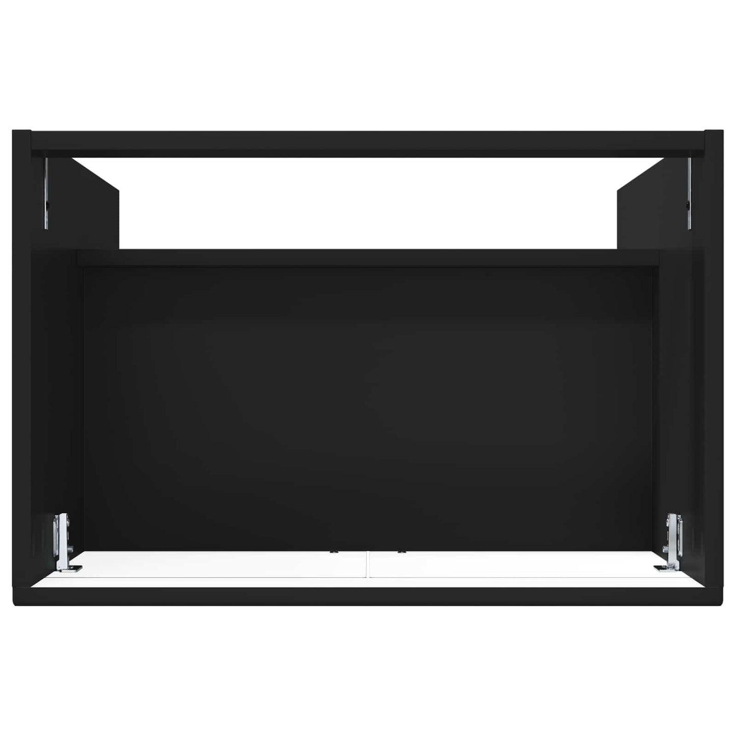 vidaXL Ντουλάπι κάτω από τον νιπτήρα Μαύρο 78,5 x 37,5 x 81 εκ