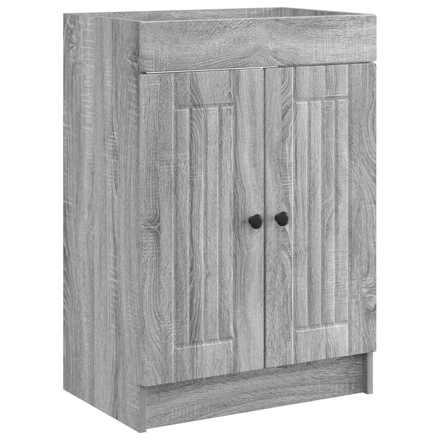 vidaXL Ντουλάπι κάτω από τον νιπτήρα Γκρι Sonoma 78,5 x 37,5 x 81 εκ