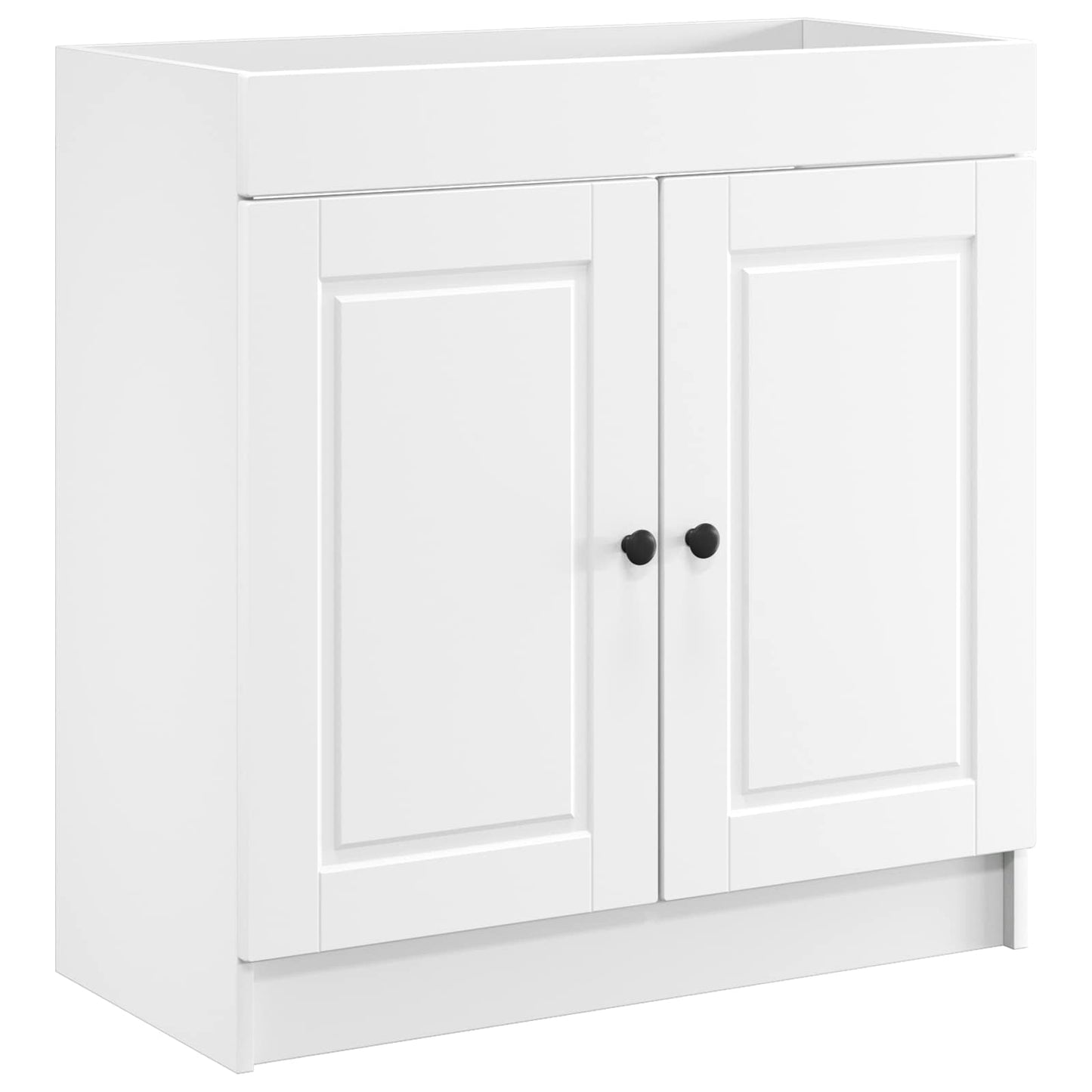 vidaXL Ντουλάπι κάτω από τον νιπτήρα Λευκό 56 x 37,5 x 81 εκ