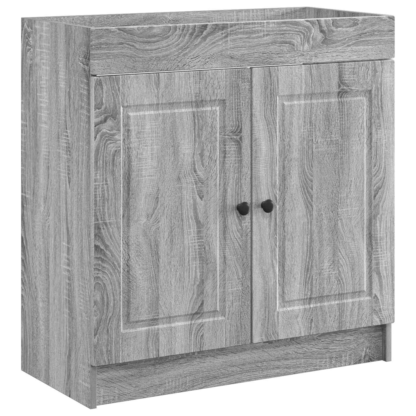 vidaXL Ντουλάπι κάτω από τον νιπτήρα Γκρι Sonoma 56 x 37,5 x 81 εκ