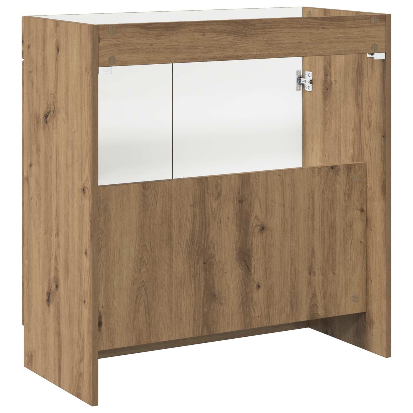 vidaXL Ντουλάπι κάτω από τον νιπτήρα Artisan Δρυς 56 x 37,5 x 81 εκ