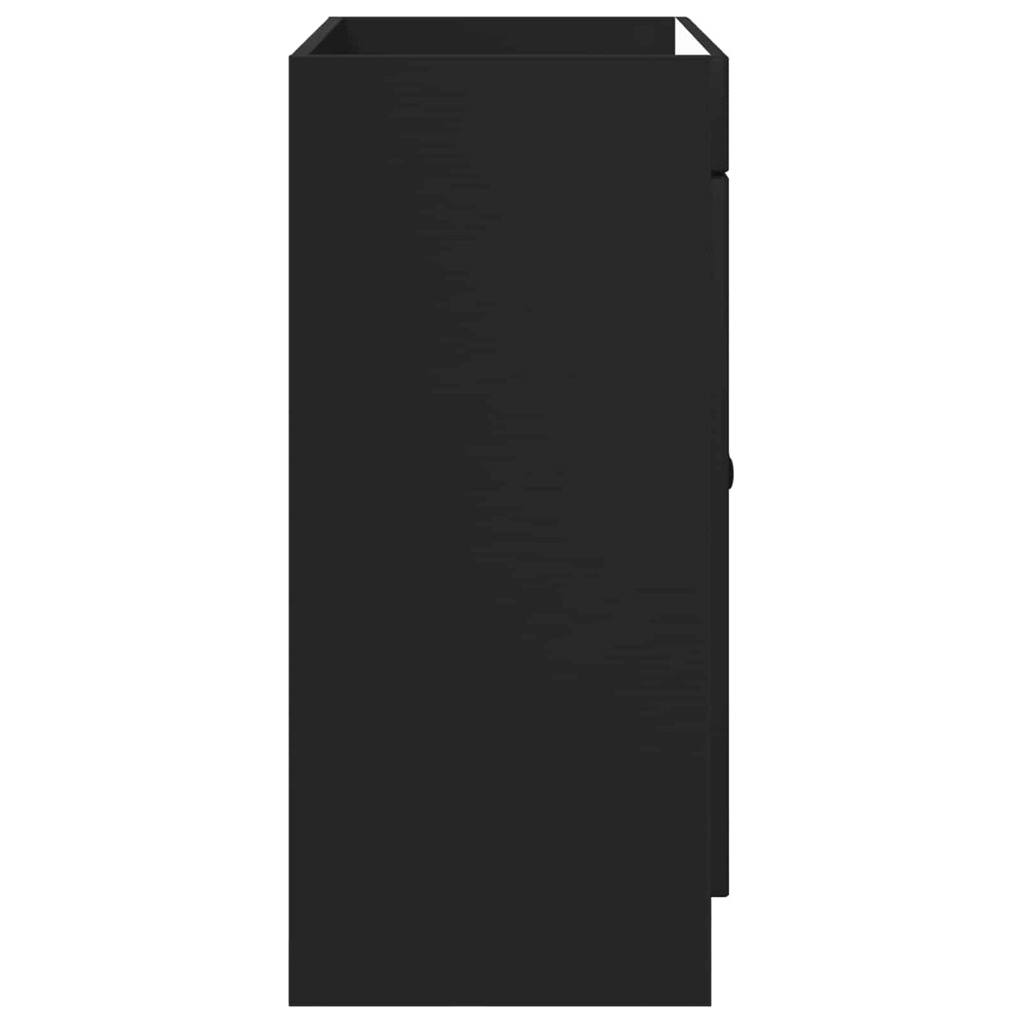 vidaXL Ντουλάπι κάτω από τον νιπτήρα Μαύρο 78,5 x 37,5 x 81 εκ