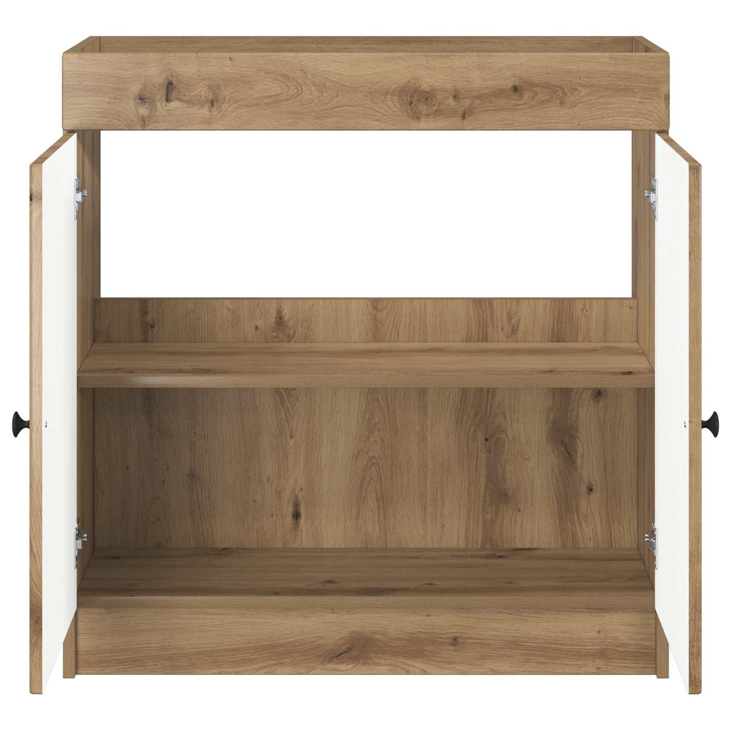 vidaXL Ντουλάπι κάτω από τον νιπτήρα Artisan Δρυς 78,5 x 37,5 x 81 εκ