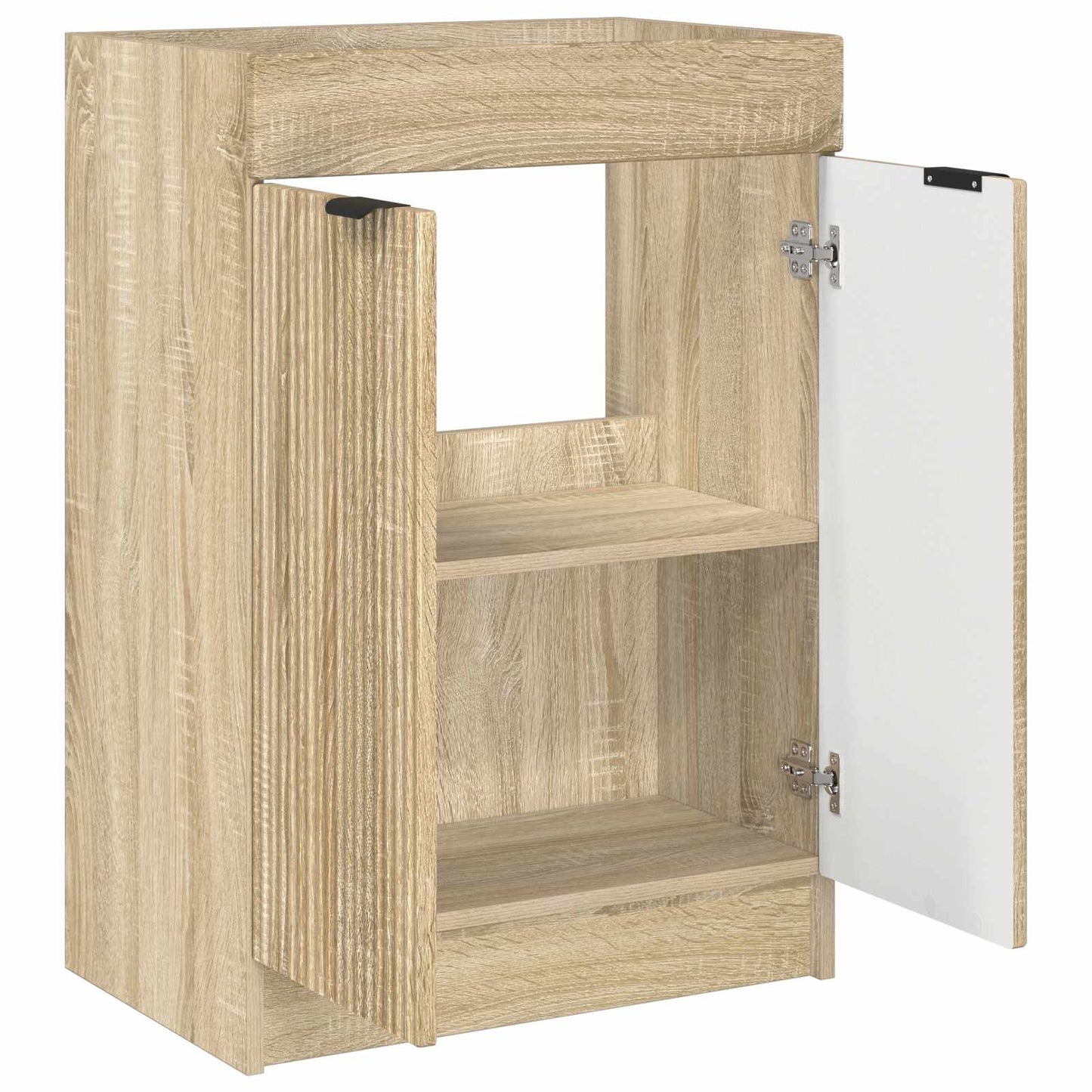 vidaXL Ντουλάπι κάτω από τον νιπτήρα Sonoma Δρυς 56 x 37,5 x 81 εκ