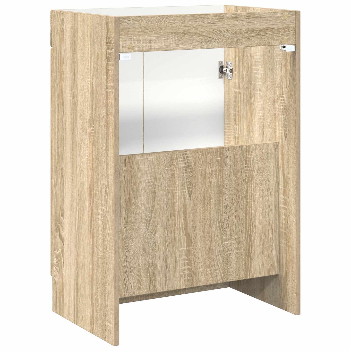 vidaXL Ντουλάπι κάτω από τον νιπτήρα Sonoma Δρυς 56 x 37,5 x 81 εκ