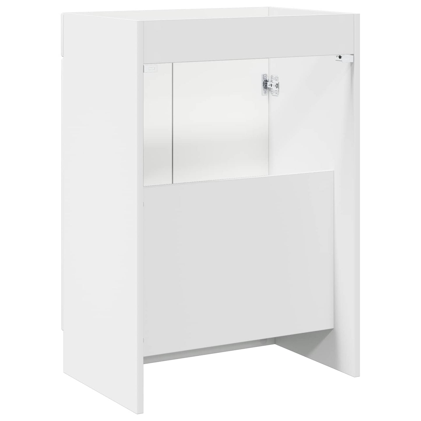 vidaXL Ντουλάπι κάτω από τον νιπτήρα Λευκό 78,5 x 37,5 x 81 εκ