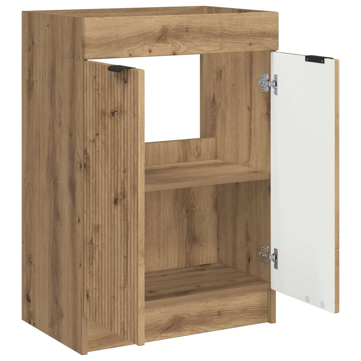 vidaXL Ντουλάπι κάτω από τον νιπτήρα Artisan Δρυς 78,5 x 37,5 x 81 εκ
