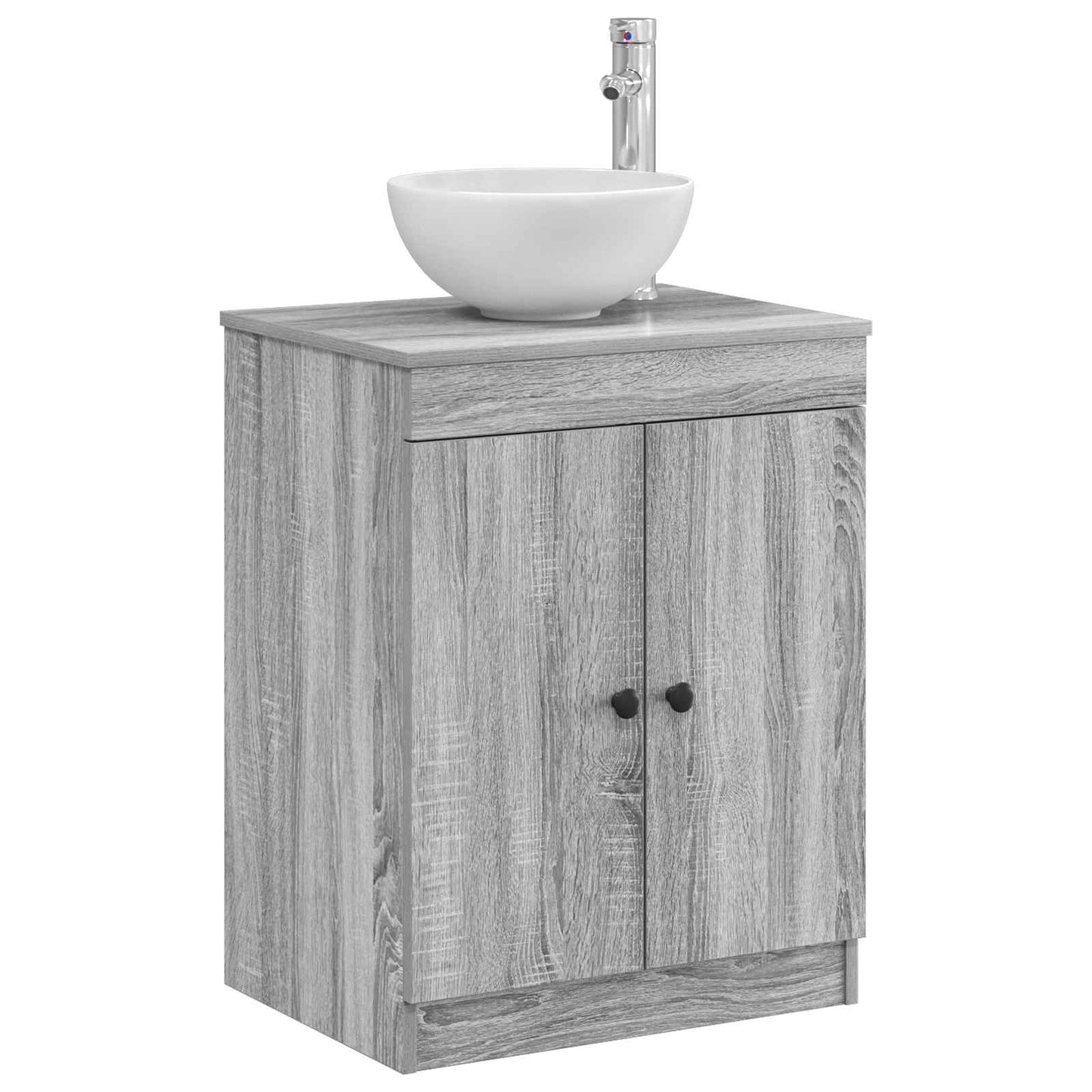 vidaXL Ντουλάπι Μπάνιου Γκρι Sonoma 54 x 41 x 70 εκ Επεξεργασμένο Ξύλο