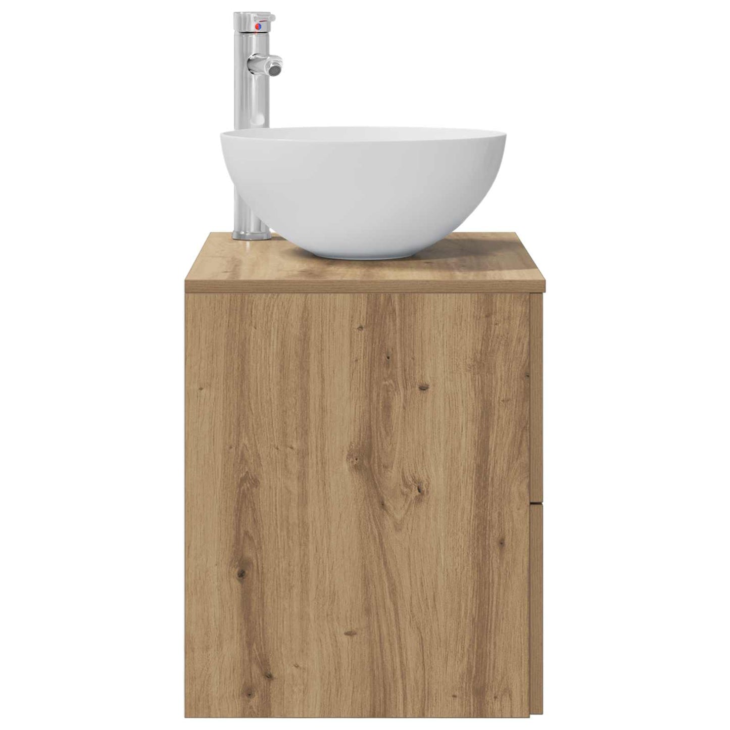 vidaXL Επιτοίχια Λεκάνη Έπιπλο Artisan Δρυς 49,5 x 41 x 64,5 εκ