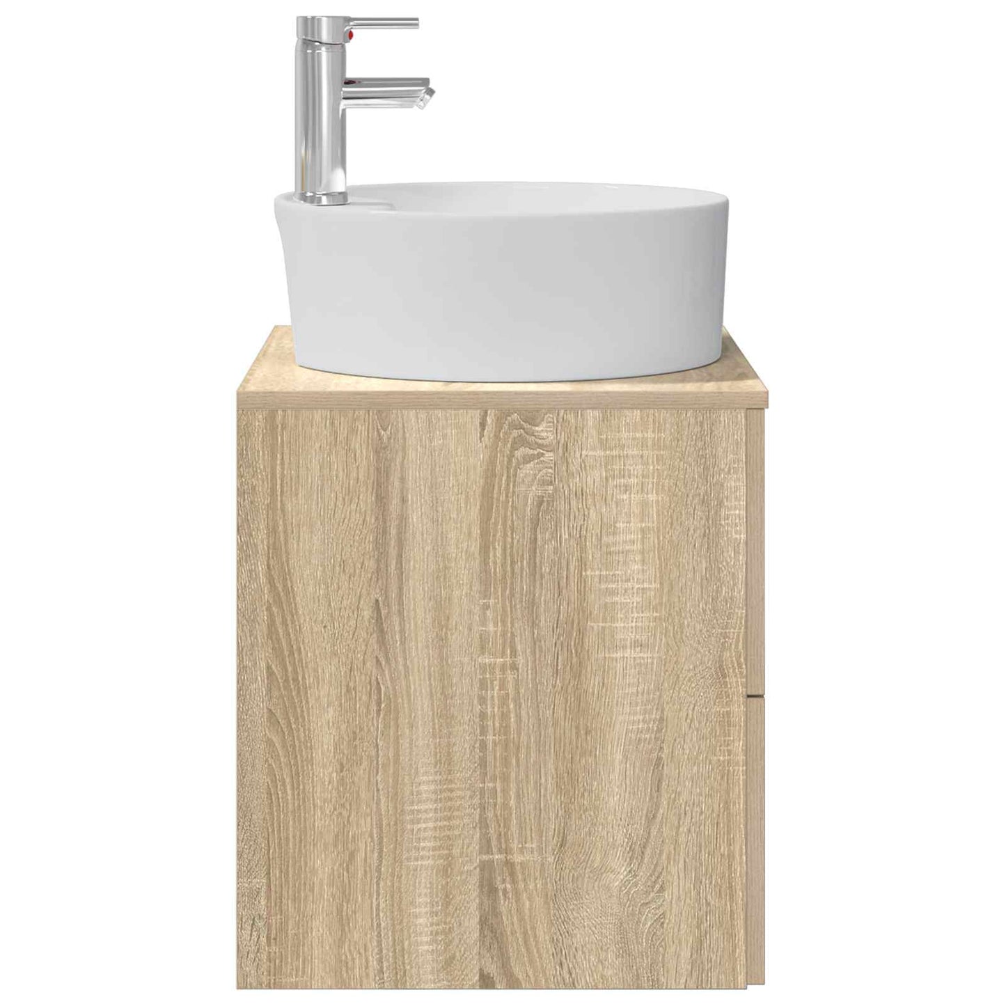 vidaXL Επιτοίχια Λεκάνη Έπιπλο Sonoma Δρυς 49,5 x 44,5 x 65 εκ