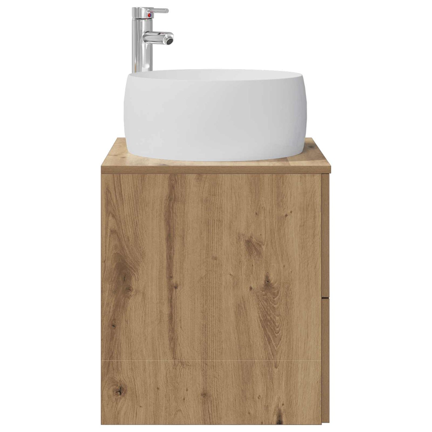 vidaXL Επιτοίχια Λεκάνη Έπιπλο Artisan Δρυς 49,5 x 44,5 x 66 εκ