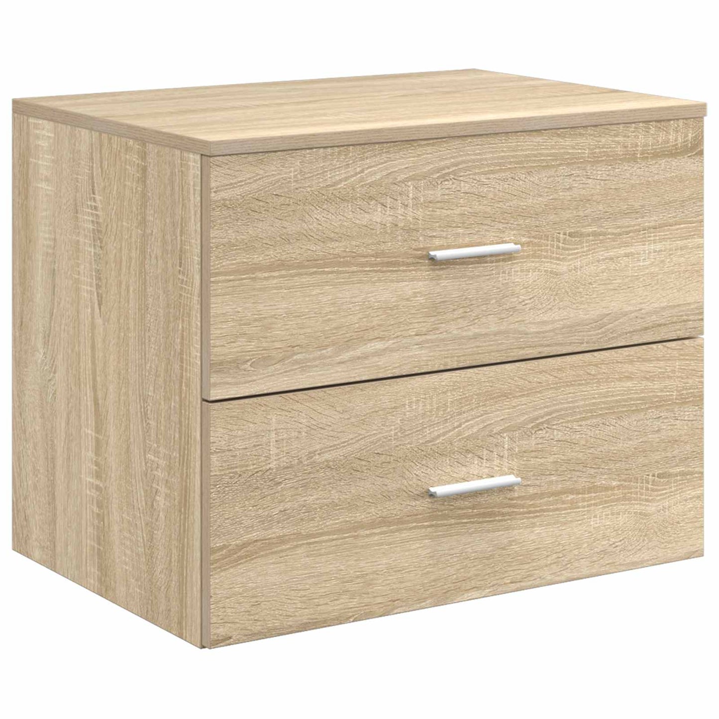 vidaXL Τοίχου Μπάνιου Κάβινες Sonoma Δρυς 62,5 x 44,5 x 50 εκ.