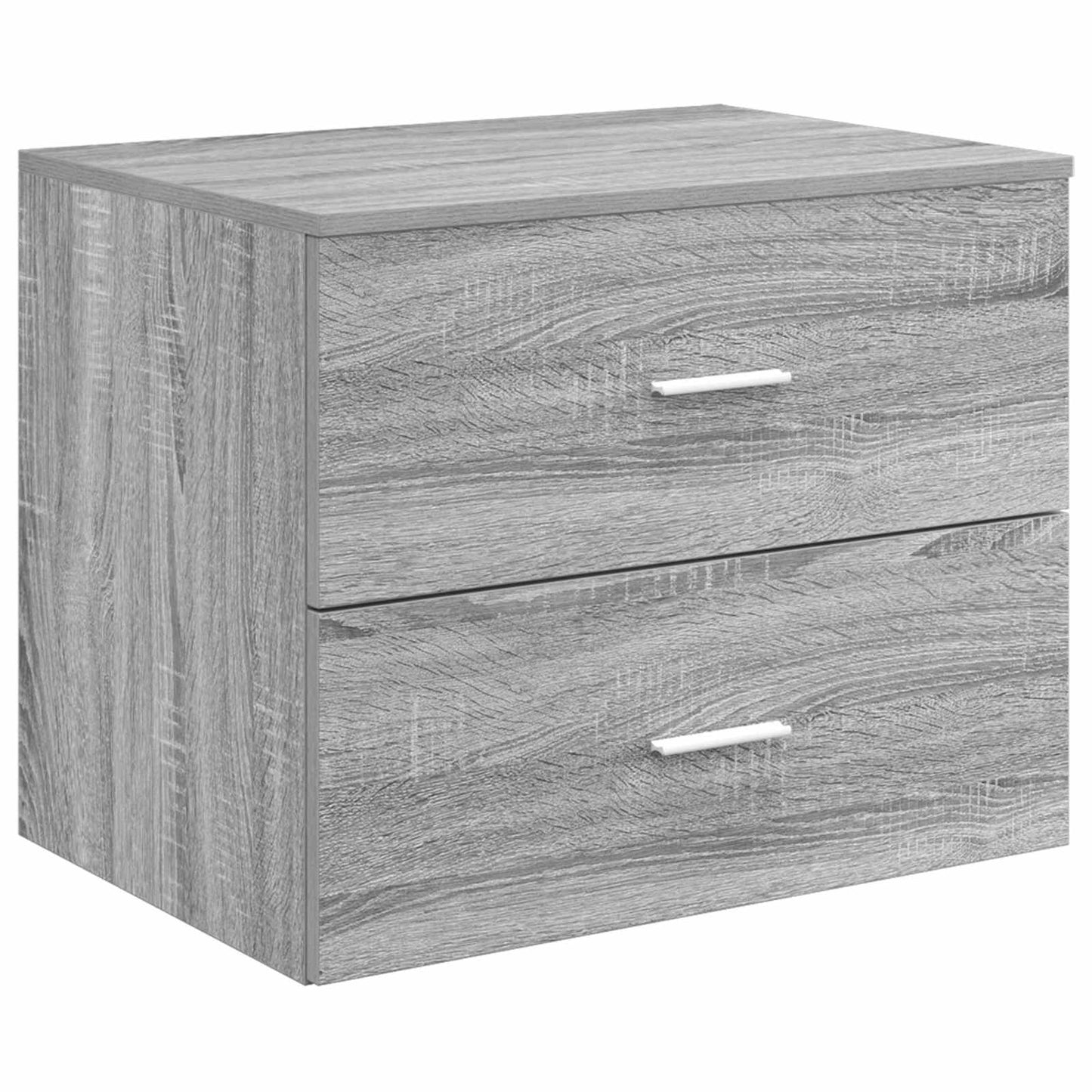 vidaXL Τοίχου Μπάνιου Κάβινες Γκρι Sonoma 62,5 x 44,5 x 50 εκ.