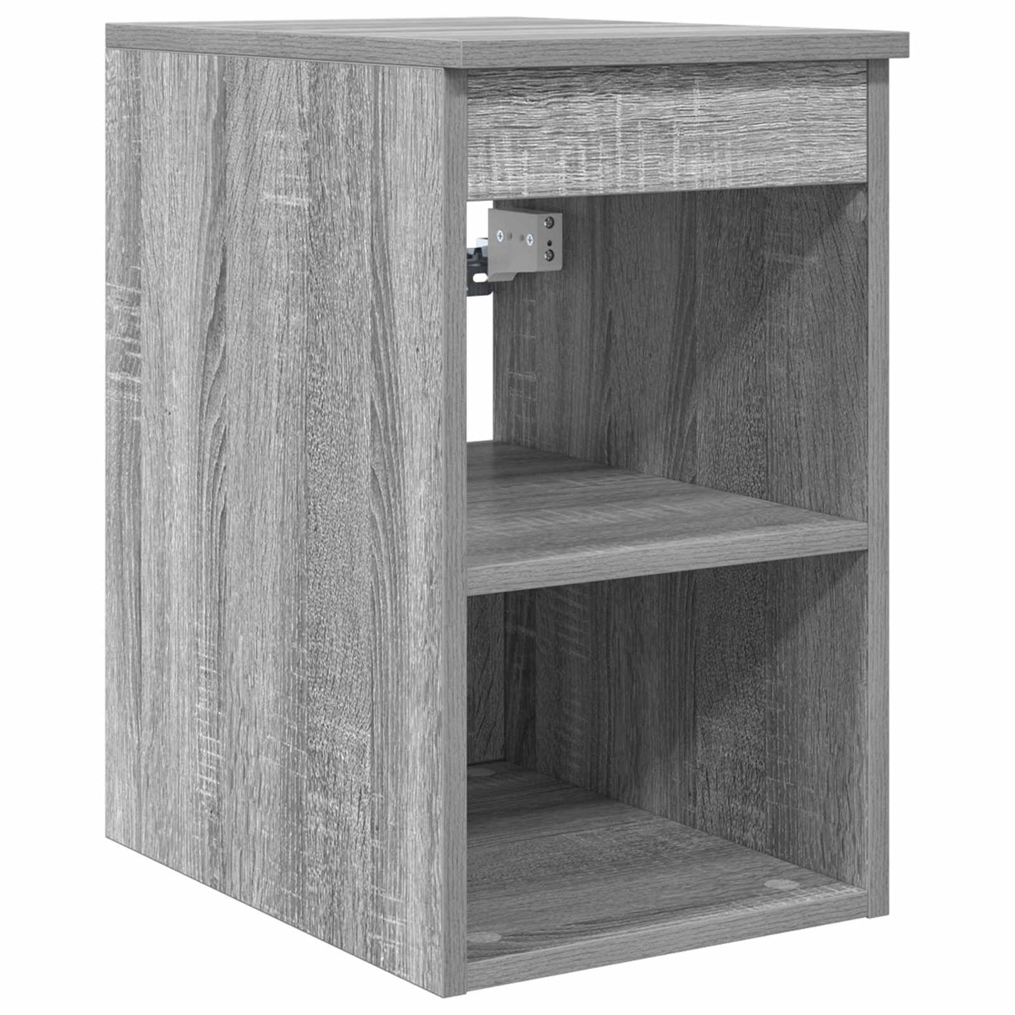 vidaXL Ντουλάπι Μπάνιου Ενδιάμεσο Γκρι Sonoma 30 x 41 x 50 εκ.
