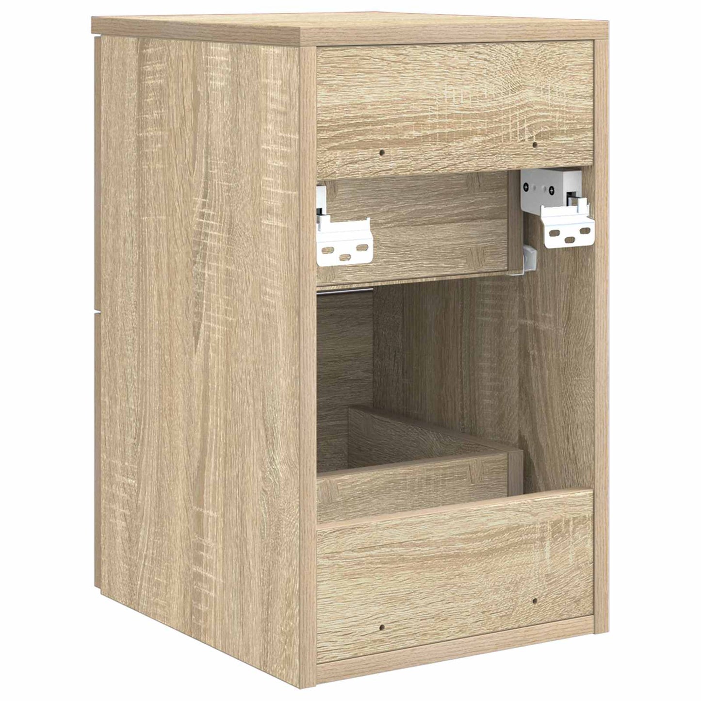 vidaXL Ντουλάπι Μπάνιου Ενδιάμεσο Sonoma Δρυς 30 x 41 x 50 εκ.