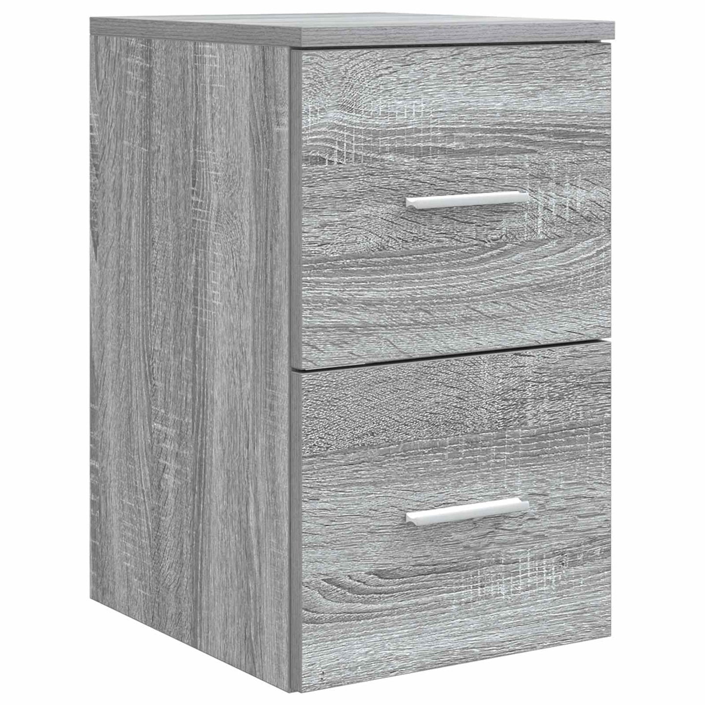 vidaXL Ντουλάπι Μπάνιου Ενδιάμεσο Γκρι Sonoma 30 x 41 x 50 εκ.