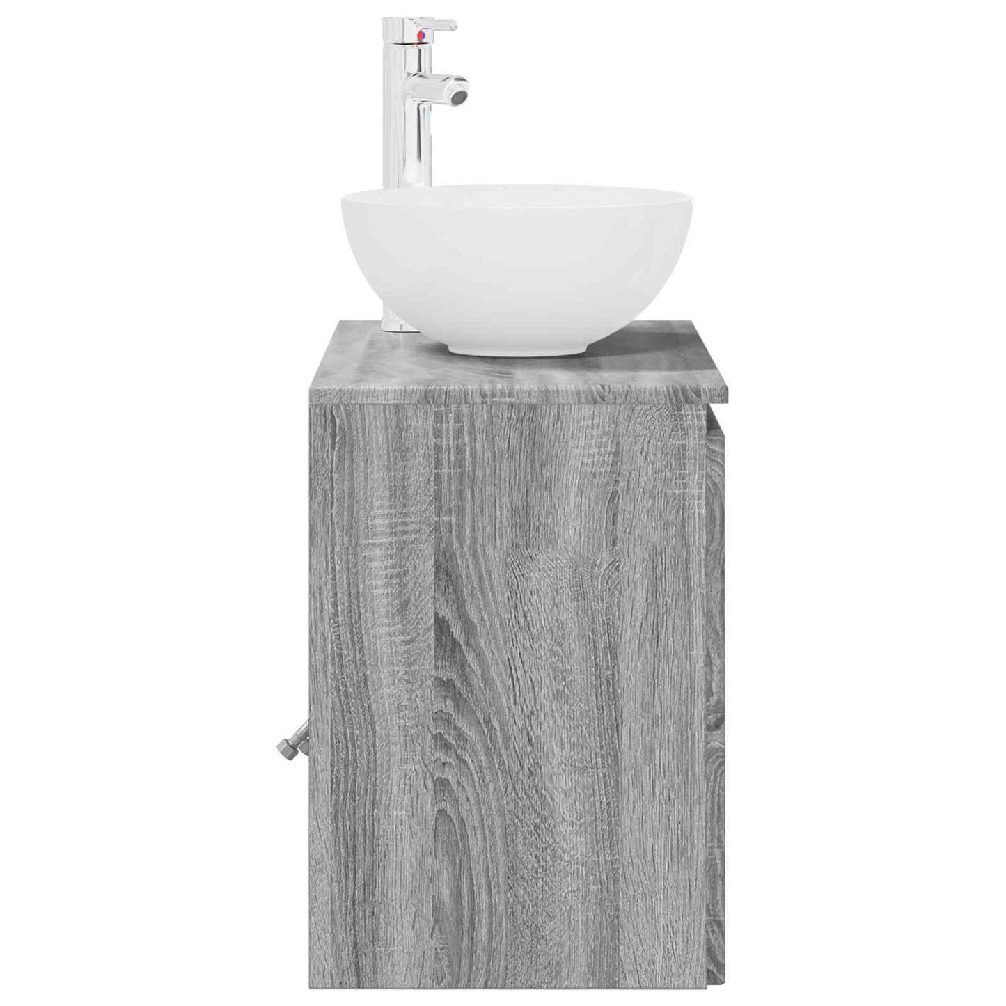 vidaXL Επιτοίχια Λεκάνη Έπιπλο Γκρι Sonoma 49,5 x 41 x 64,5 εκ