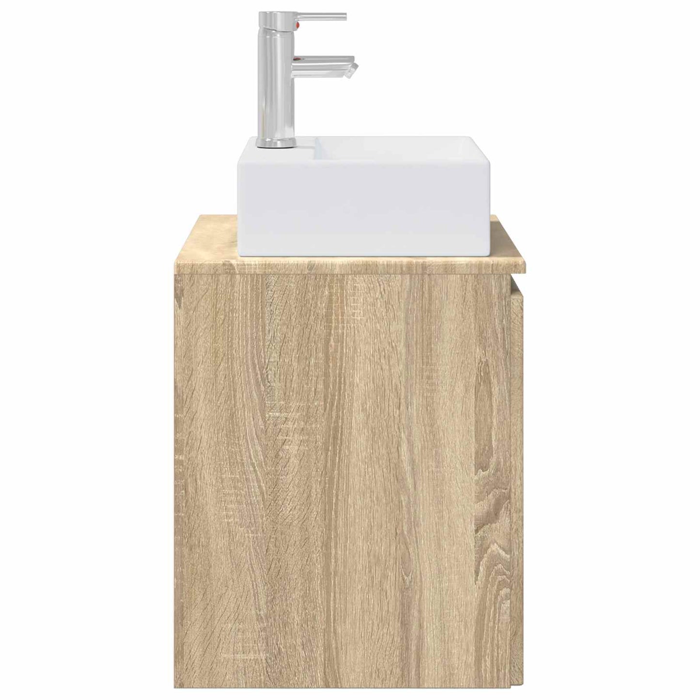 vidaXL Επιτοίχια Λεκάνη Έπιπλο Sonoma Δρυς 49,5 x 41 x 62,5 εκ