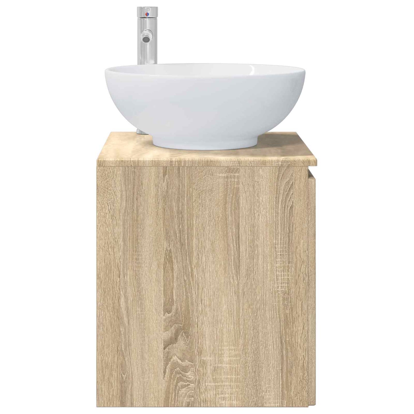vidaXL Επιτοίχια Λεκάνη Έπιπλο Sonoma Δρυς 49,5 x 44,5 x 65 εκ