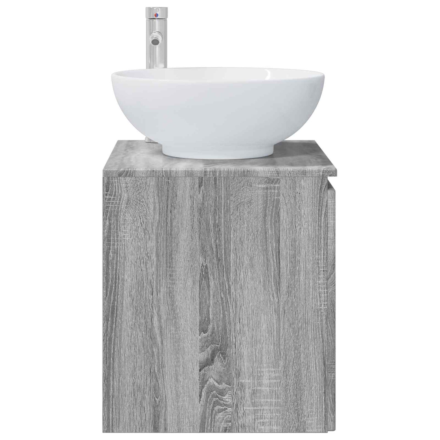 vidaXL Επιτοίχια Λεκάνη Έπιπλο Γκρι Sonoma 49,5 x 44,5 x 65 εκ