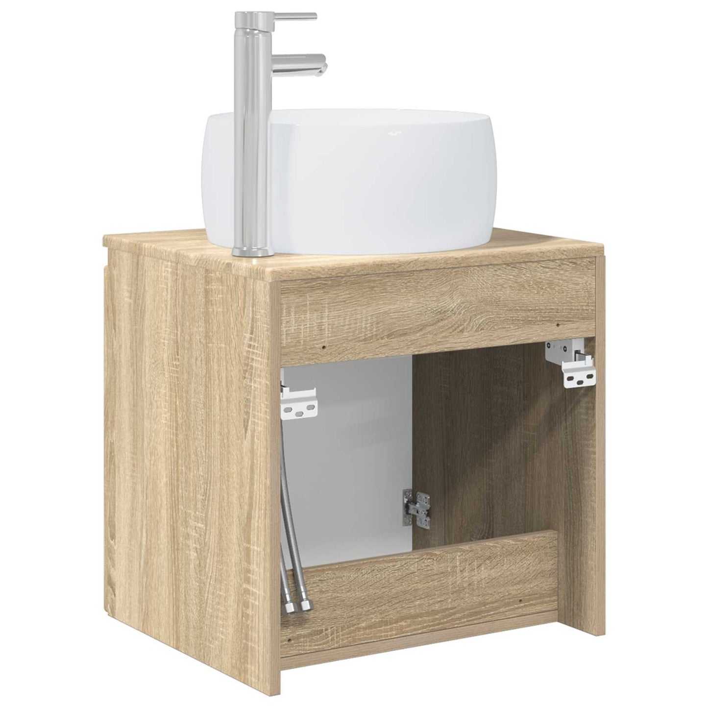 vidaXL Επιτοίχια Λεκάνη Έπιπλο Sonoma Δρυς 49,5 x 44,5 x 66 εκ