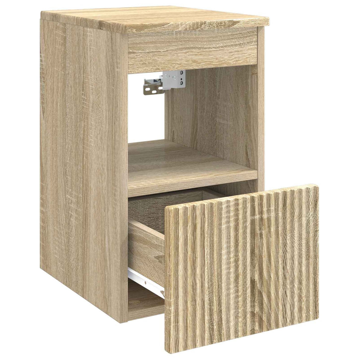 vidaXL Ντουλάπι Μπάνιου Sonoma Δρυς 30 x 35 x 50 εκ.