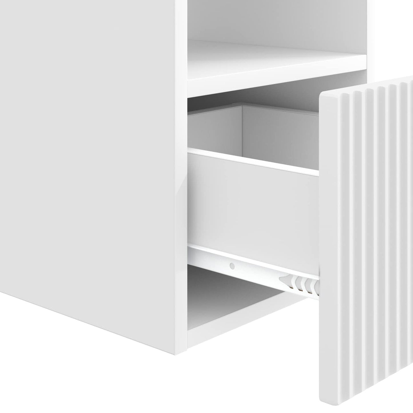 vidaXL Ντουλάπι Μπάνιου Λευκό 30 x 41 x 50 εκ. Επεξεργασμένο Ξύλο