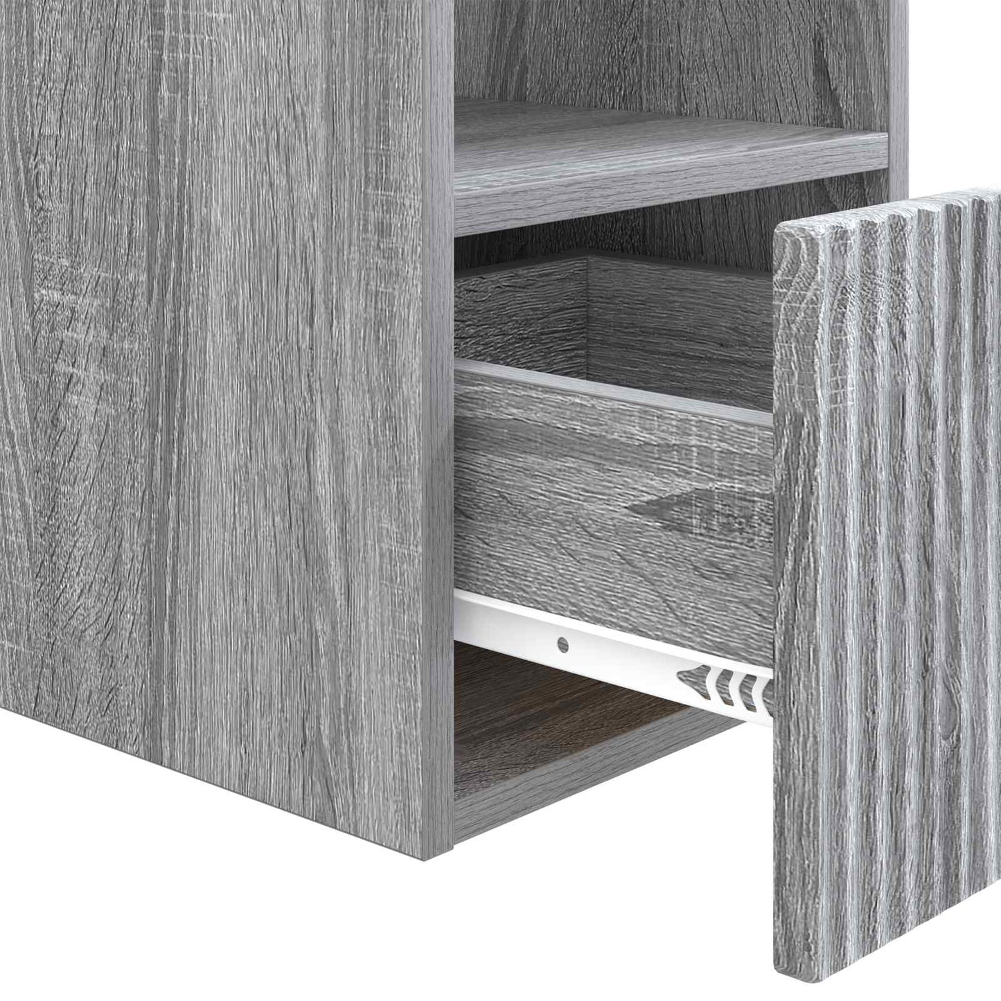 vidaXL Ντουλάπι Μπάνιου Γκρι Sonoma 30 x 41 x 50 εκ.