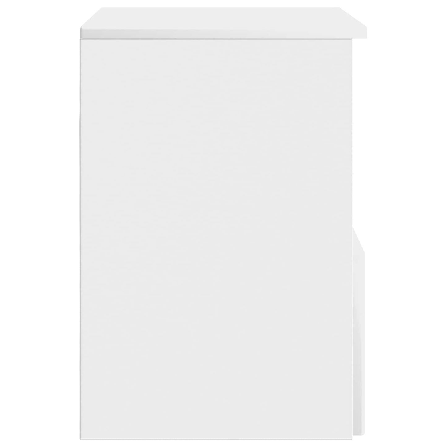 vidaXL Ντουλάπι Μπάνιου Γυαλιστερό Λευκό 30 x 44,5 x 50 εκ.