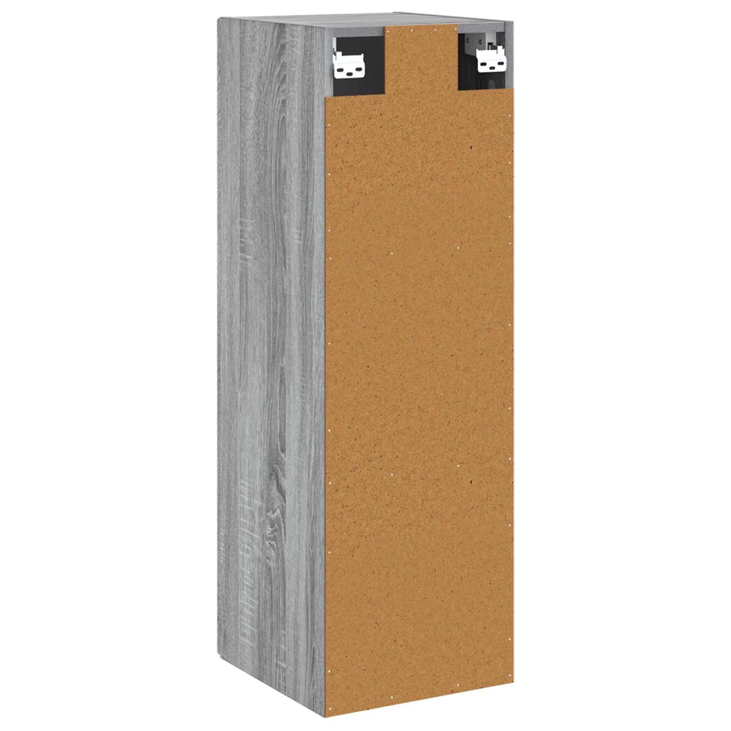 vidaXL Τοίχου Ντουλάπα Μπάνιου Γκρι Sonoma 33 x 34,5 x 100 εκ