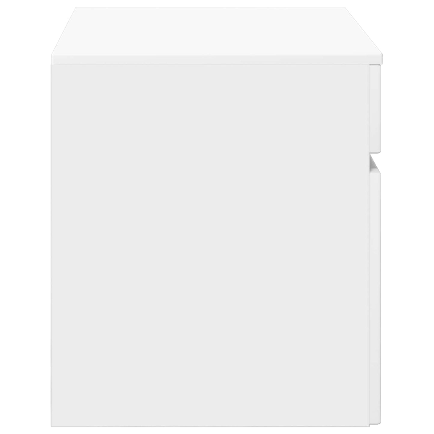 vidaXL Τοίχου Ντουλάπα Μπάνιου Λευκό 59 x 44,5 x 50 εκ
