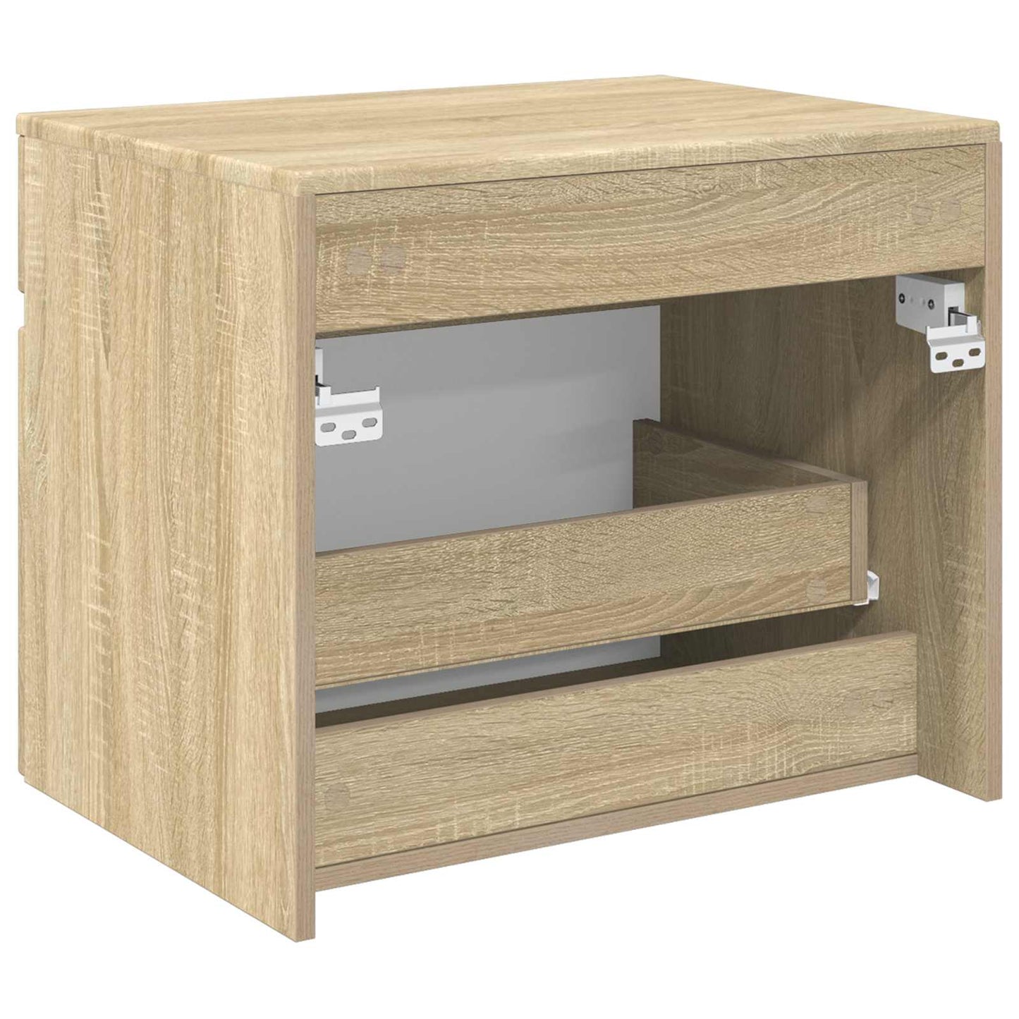 vidaXL Τοίχου Ντουλάπα Μπάνιου Sonoma Δρυς 59 x 44,5 x 50 εκ