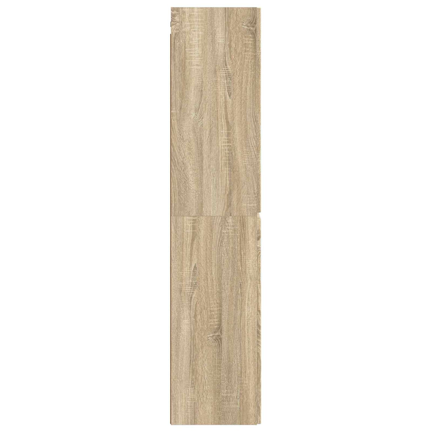 vidaXL Τοίχου Ντουλάπα Μπάνιου Sonoma Δρυς 33 x 34,5 x 160 εκ