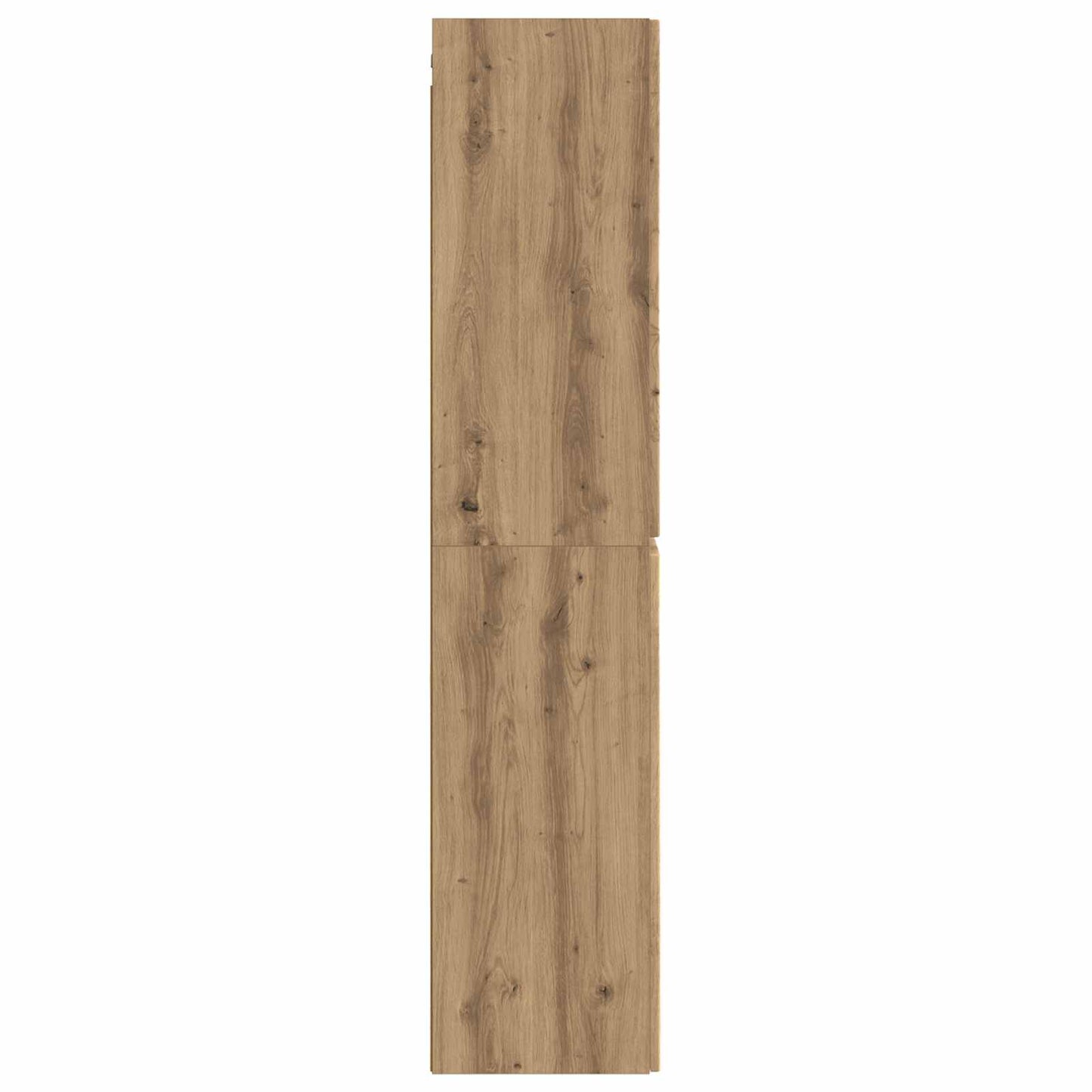 vidaXL Τοίχου Ντουλάπα Μπάνιου Artisan Δρυς 33 x 34,5 x 160 εκ