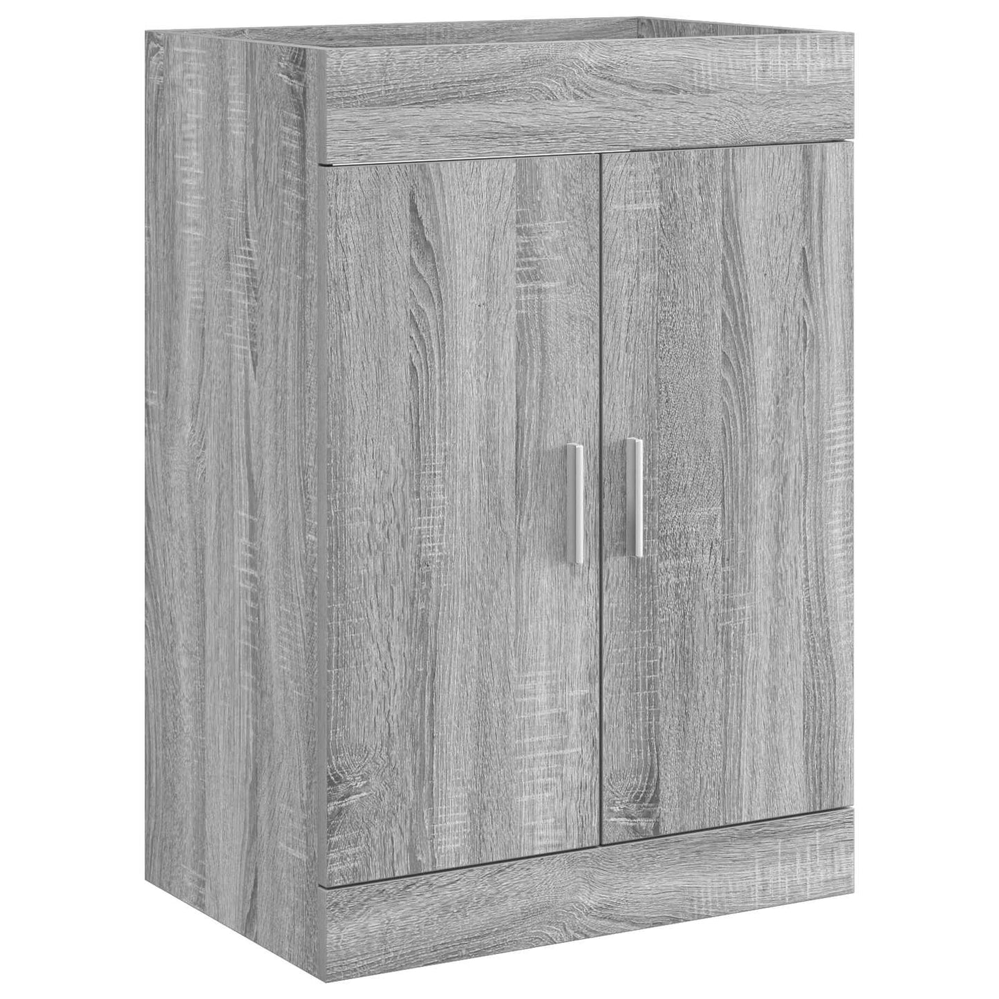 vidaXL Ντουλάπι Κάτω από τον Νιπτήρα Γκρι Sonoma 56 x 37,5 x 81 εκ