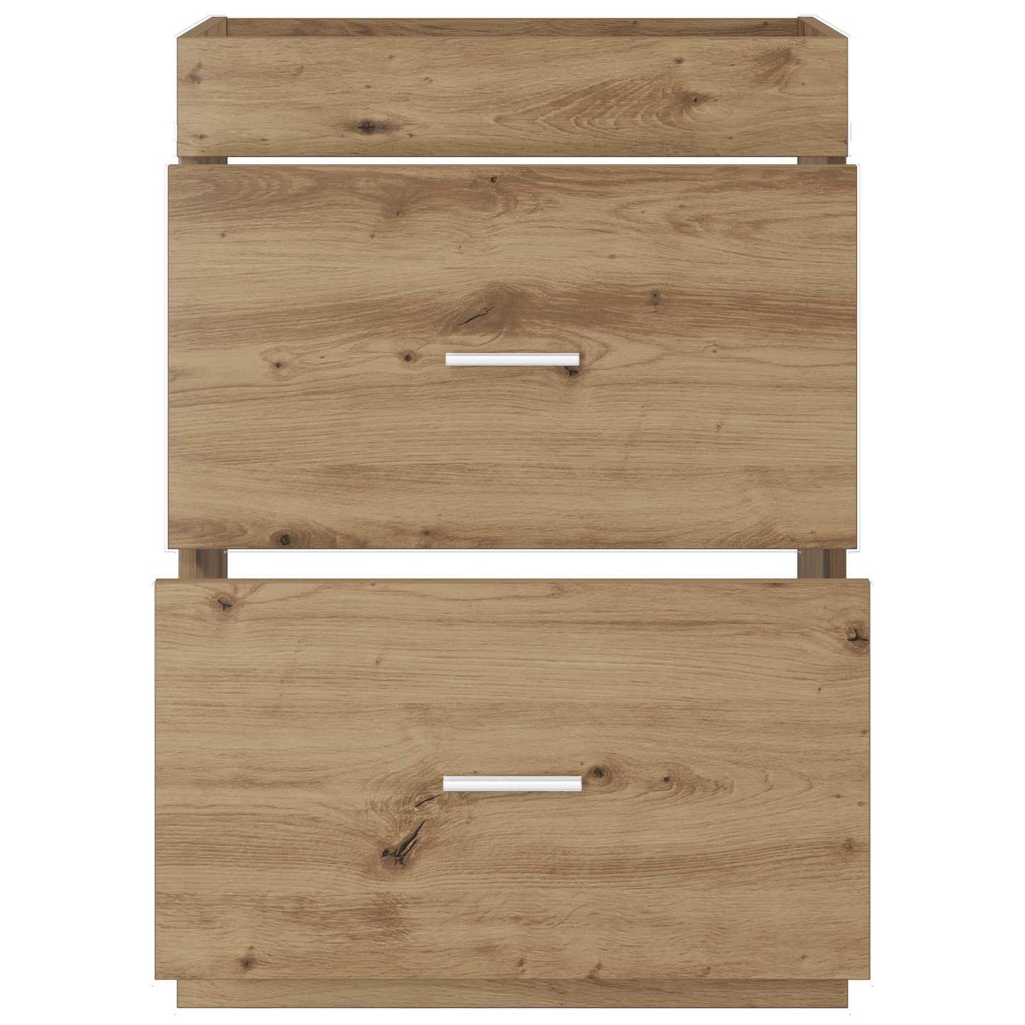 vidaXL Ντουλάπι Κάτω από τον Νιπτήρα Artisan Δρυς 56 x 37,5 x 81 εκ