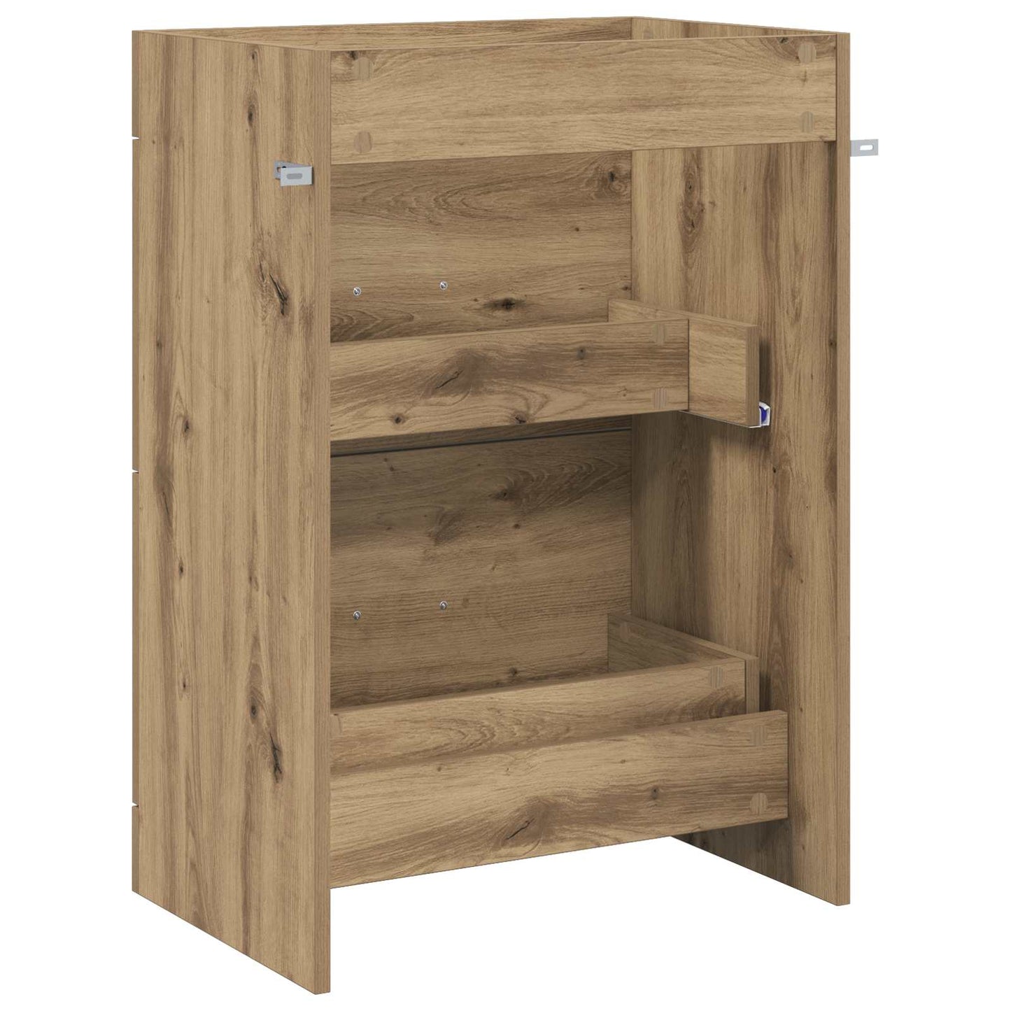 vidaXL Ντουλάπι Κάτω από τον Νιπτήρα Artisan Δρυς 56 x 37,5 x 81 εκ