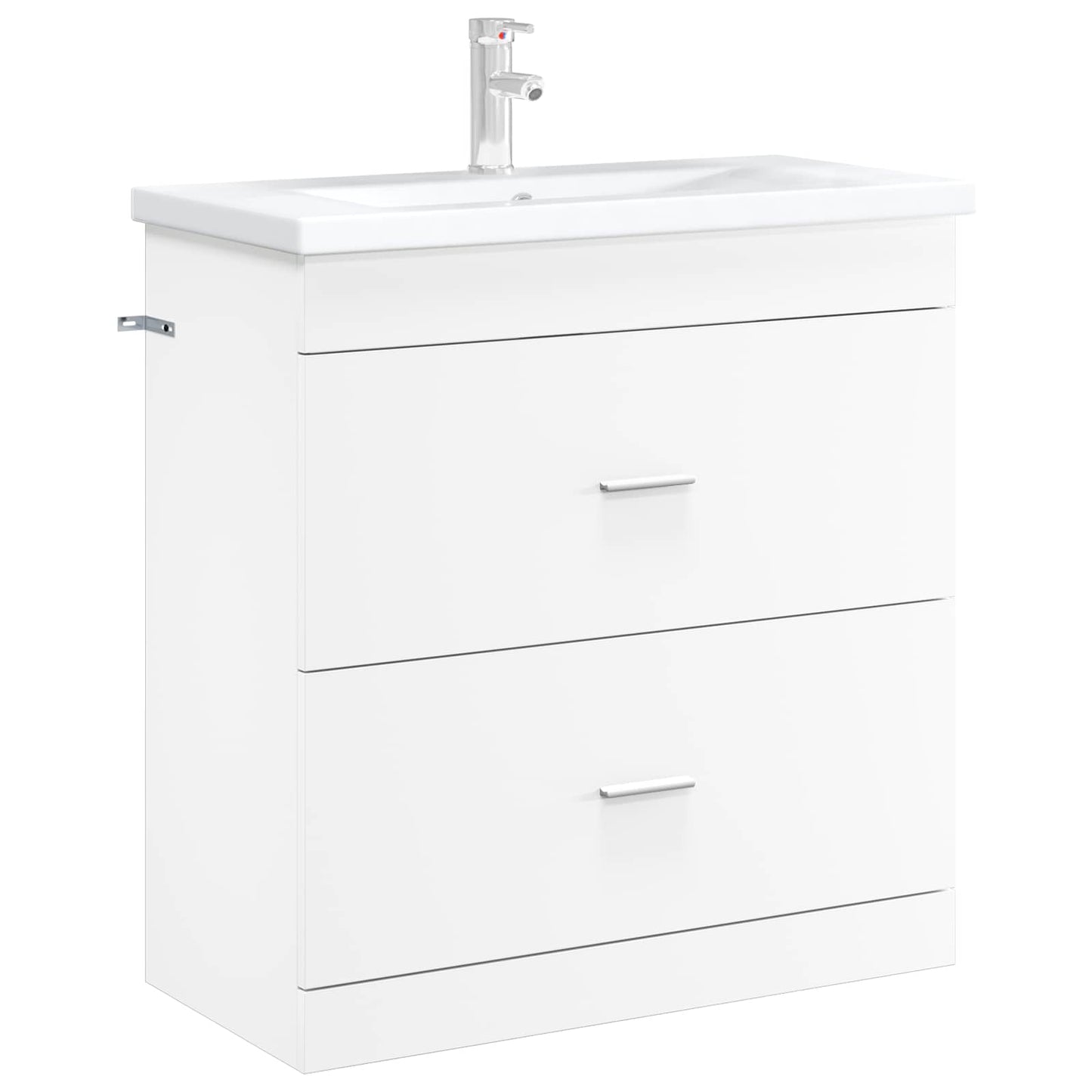 vidaXL Ντουλάπι Κάτω από τον Νιπτήρα Λευκό 78,5 x 37,5 x 81 εκ