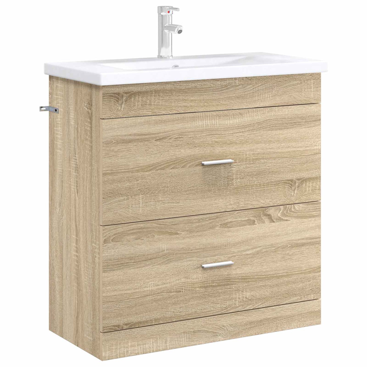 vidaXL Ντουλάπι Κάτω από τον Νιπτήρα Sonoma Δρυς 78,5 x 37,5 x 81 εκ