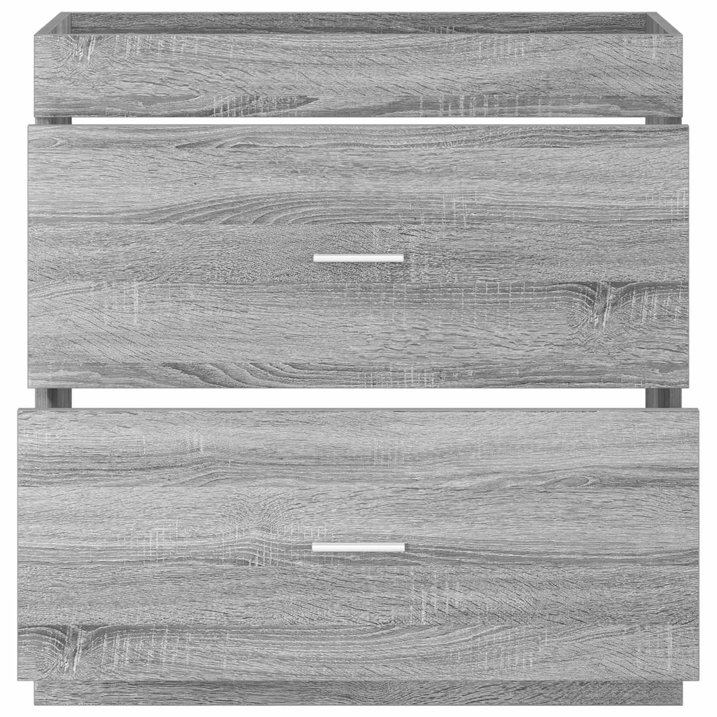 vidaXL Ντουλάπι Κάτω από τον Νιπτήρα Γκρι Sonoma 78,5 x 37,5 x 81 εκ