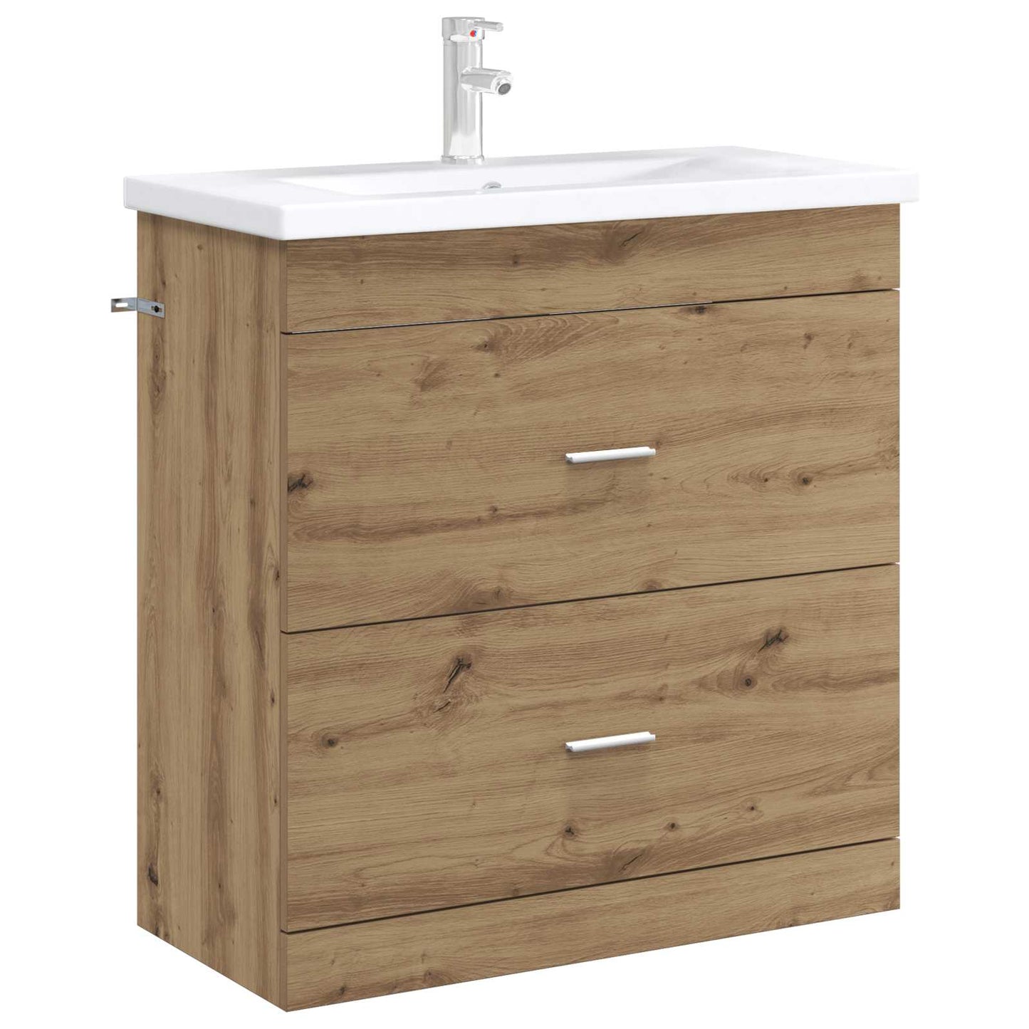 vidaXL Ντουλάπι Κάτω από τον Νιπτήρα Artisan Δρυς 78,5 x 37,5 x 81 εκ