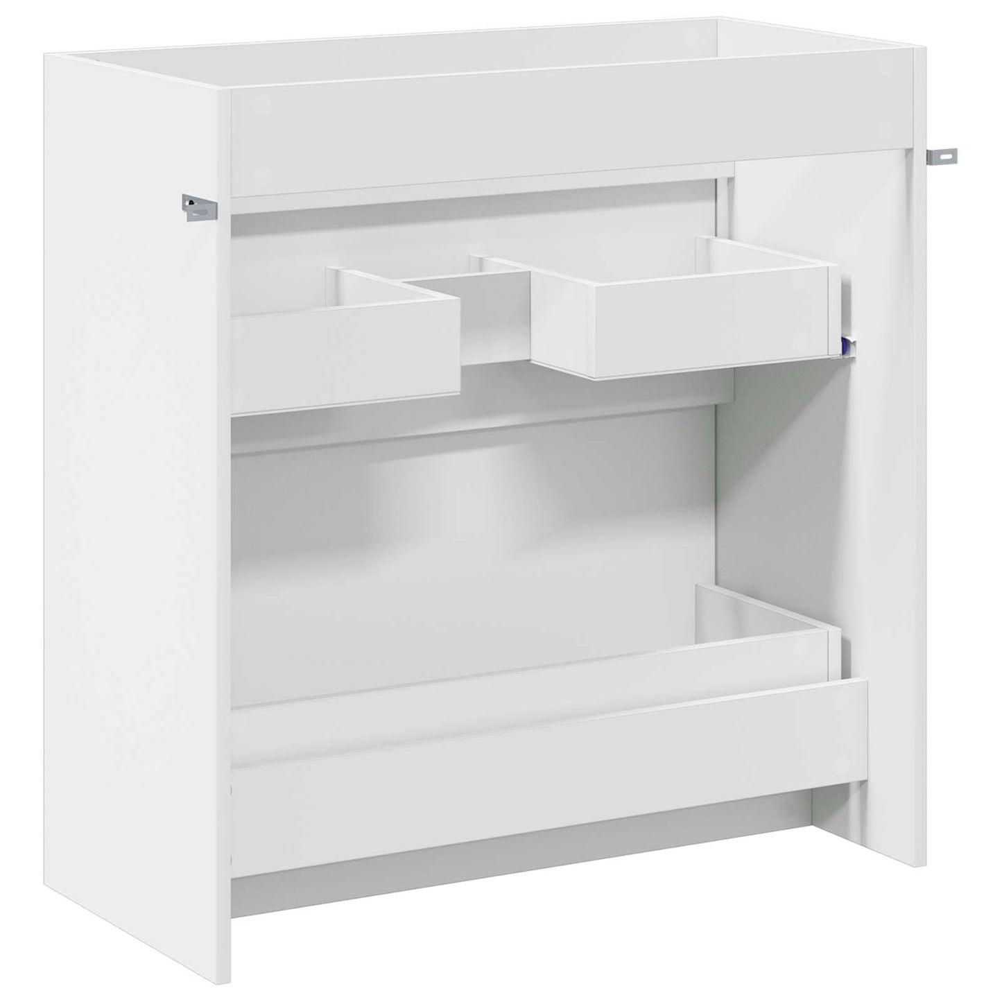 vidaXL Ντουλάπι Κάτω από τον Νιπτήρα Λευκό 78,5 x 37,5 x 81 εκ